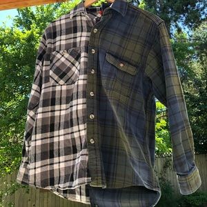 Cut and Sewn Vintage Flannel / Recycled Clothing